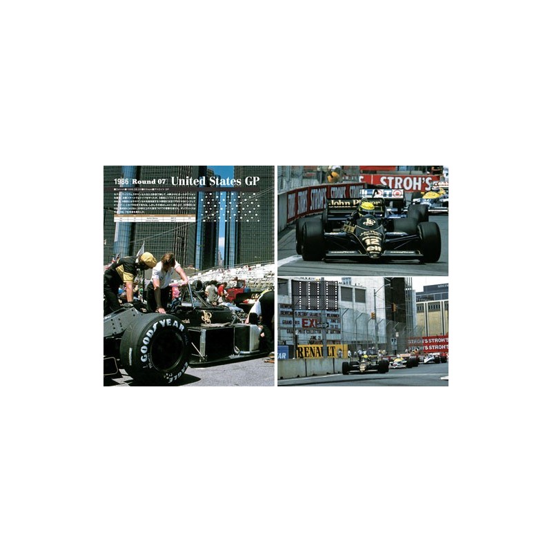 Racing Pictorial Series by HIRO No.14 Lotus 98T 1986 / also including 97T 1985