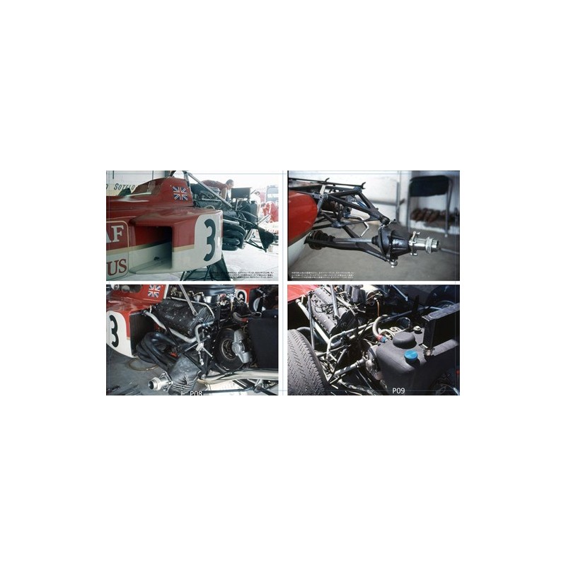 Racing Pictorial Series by HIRO No.17 Lotus 72 1970-72