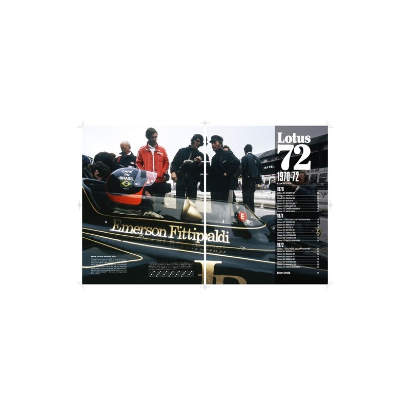 Racing Pictorial Series by HIRO No.17 Lotus 72 1970-72