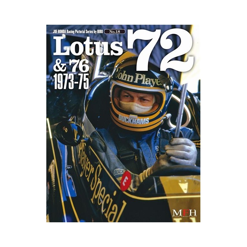 Racing Pictorial Series by HIRO No.8 Lotus 72 &amp; 76 1973-75