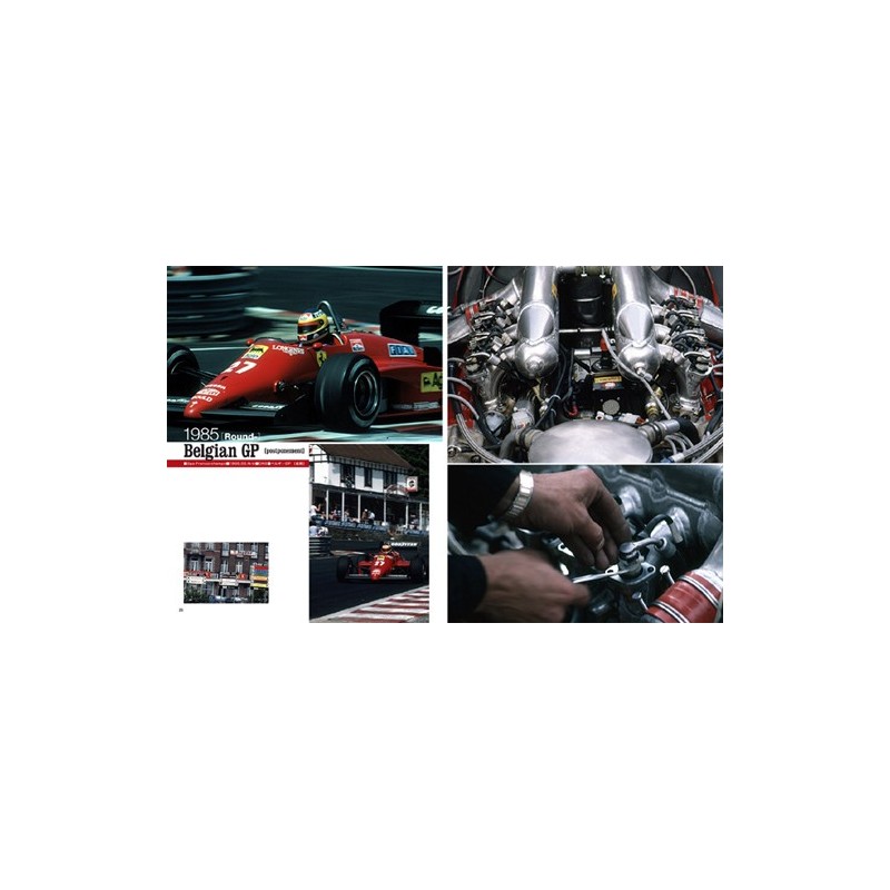 Racing Pictorial Series by HIRO No.22 : Ferrai 156/85, F186 1985-86