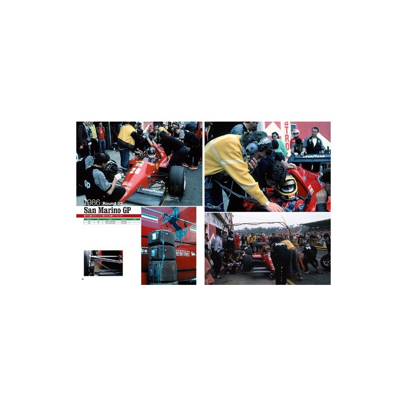 Racing Pictorial Series by HIRO No.22 : Ferrai 156/85, F186 1985-86