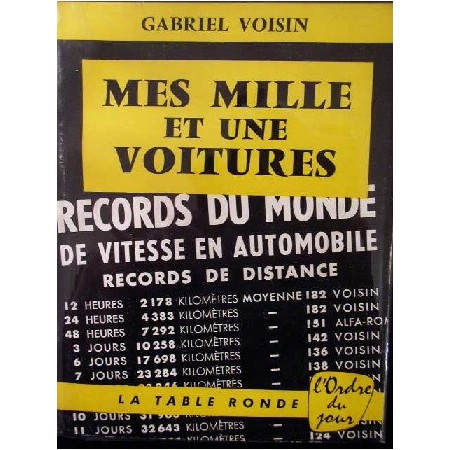 Mes mille et une voitures VOISIN