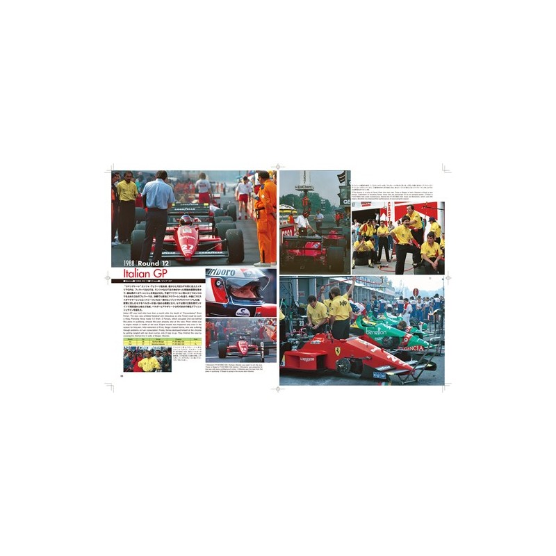 Racing Pictorial Series by Hiro N° 11: Ferrari F187/88C Racing Pictorial Series by Hiro N° 11: Ferrari F187/88C