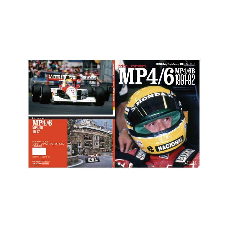 Racing Pictorial Series by HIRO No.23 : McLaren MP4/6, MP4/6B 1991-92