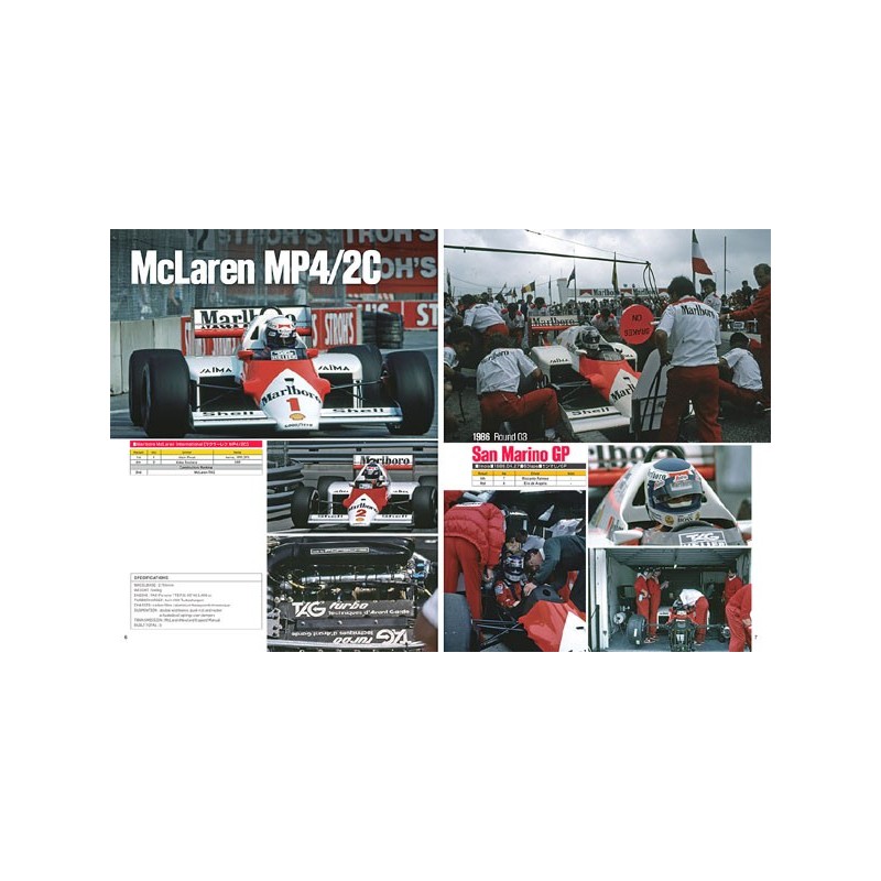 Racing Pictorial Series by HIRO No.25 : All The TURBO CARS 1986