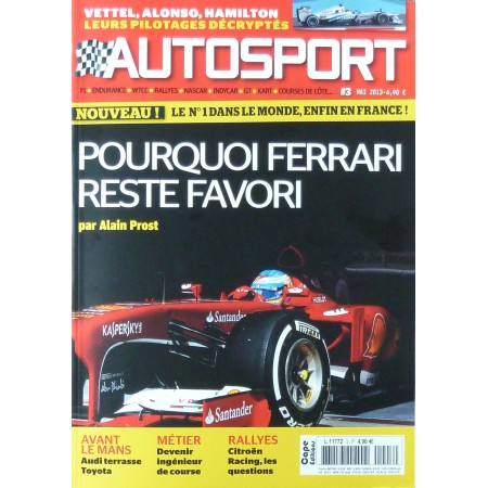 Autosport N°3 Mai 2013