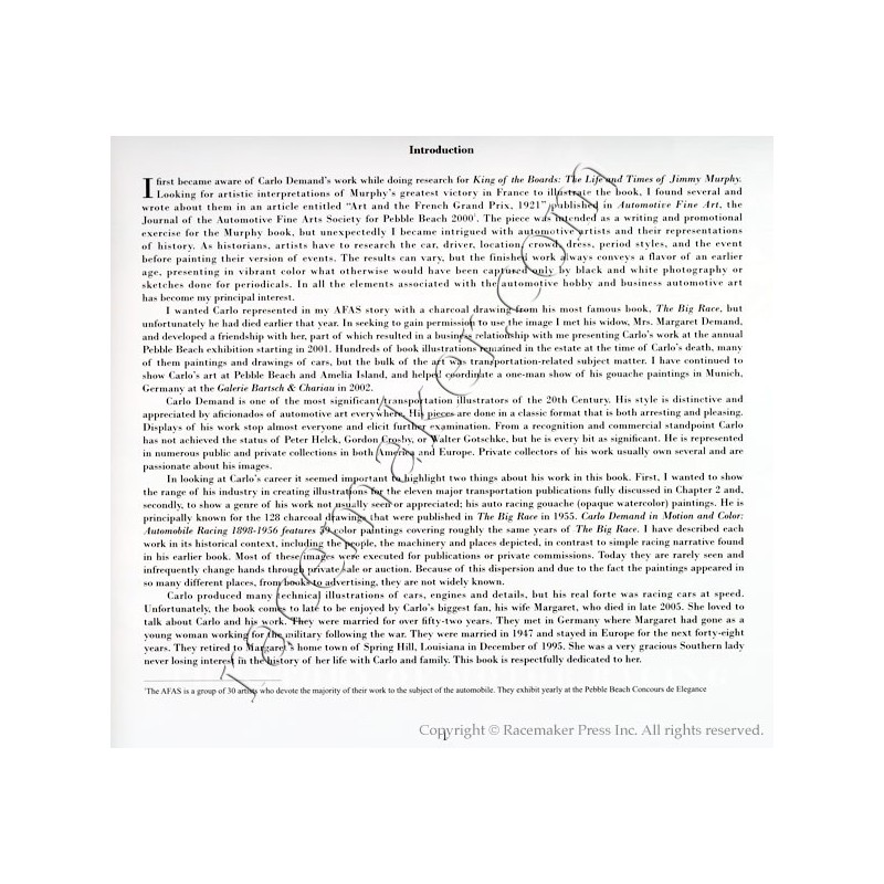 Carlo Demand in Motion and Color