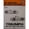 RTA Triumph TR2 TR3 et 3A TR4 et 4A 1953-1967