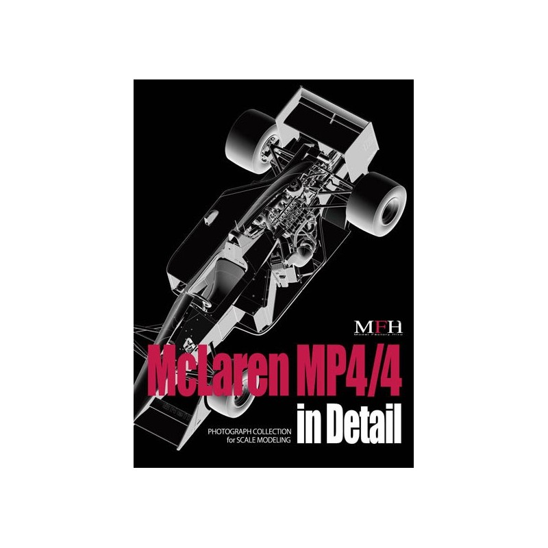 McLaren Honda MP4/4 精密モデル　組立説明書付き マクラーレン MP4/4 1988 (プレカラーバージョン) (プラモデル