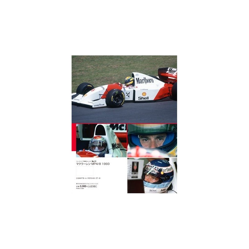 Racing Pictorial Series by HIRO N° 31: McLaren MP4/8 1993