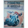 Affiche Grand Prix de Marseille 1947, Reproduction