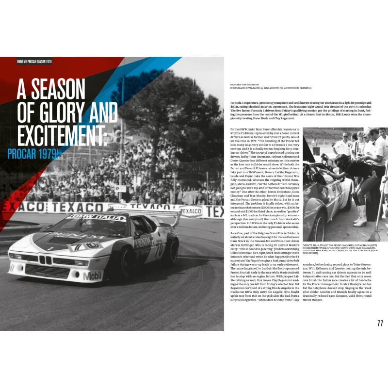 AUTOMOBILSPORT 02 BMW M1 PROCAR - SEASON 1979