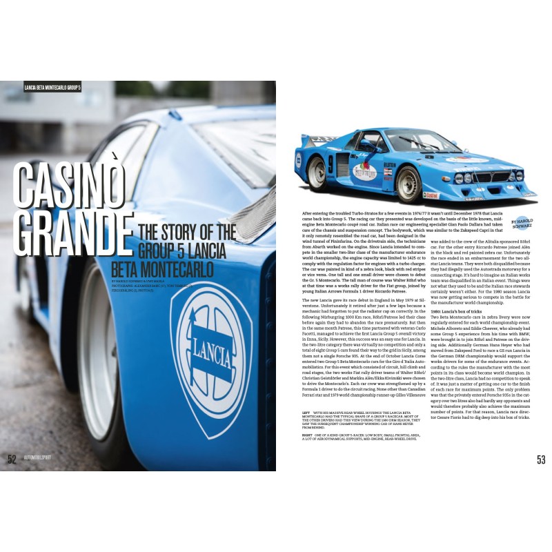 AUTOMOBILSPORT 02 BMW M1 PROCAR - SEASON 1979