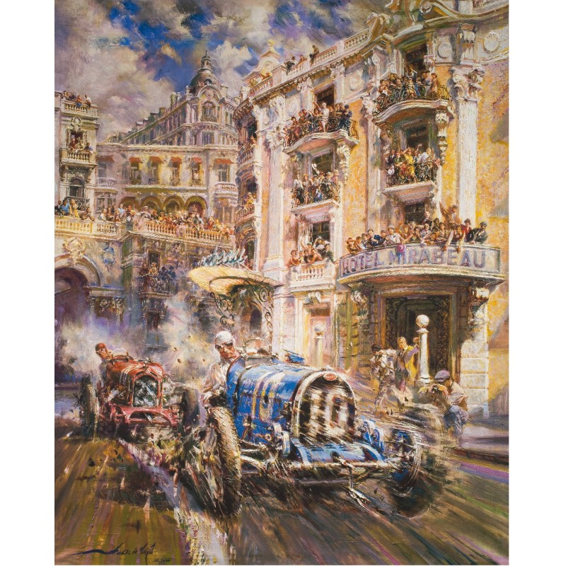 Alfredo de la Maria - Grand Prix de Monaco 1933 Alfredo de la Maria - Grand Prix de Monaco 1933