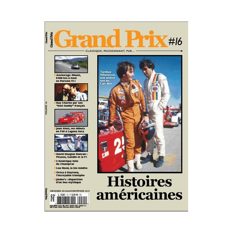 Grand Prix n°16 - Histoires américaines Grand Prix n°16 - Histoires américaines
