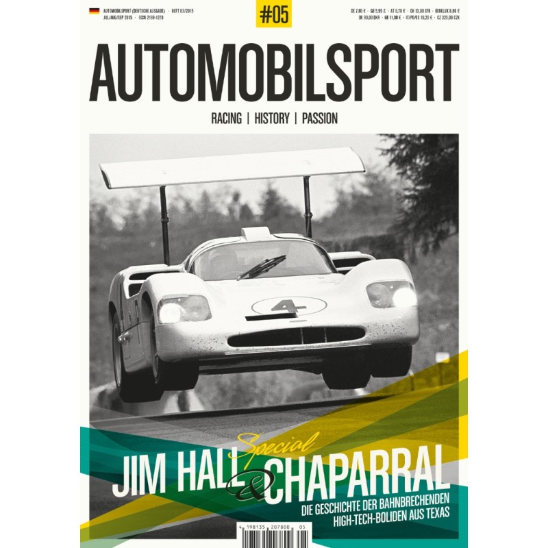 Automobilsport n°5 - Jim Hall & Chaparral  (English edition) Automobilsport n°5 - Jim Hall & Chaparral  (English edition)