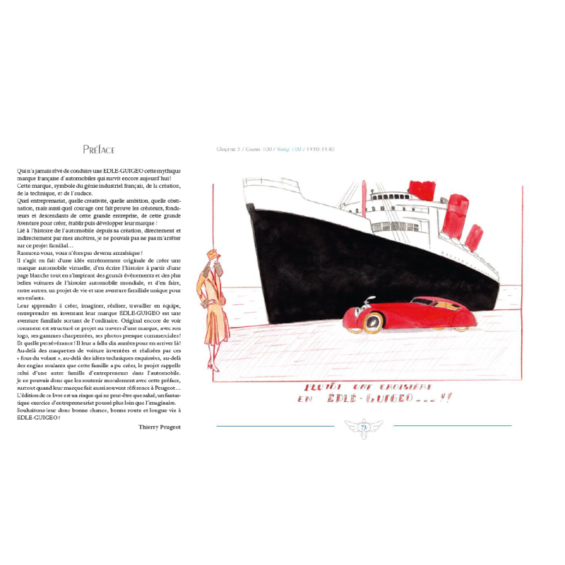 Edlé-Guigeo - Un constructeur automobile imaginaire