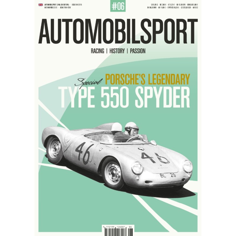 Automobilsport N° 6: spécial Porsche 550 Spyder