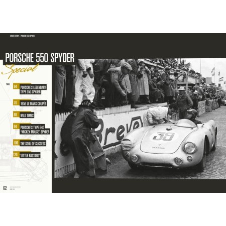 Automobilsport N° 6: spécial Porsche 550 Spyder