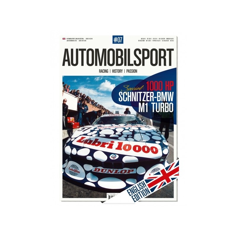 Automobilsport 07 (01/2016) - English Edition - Incl. Poster