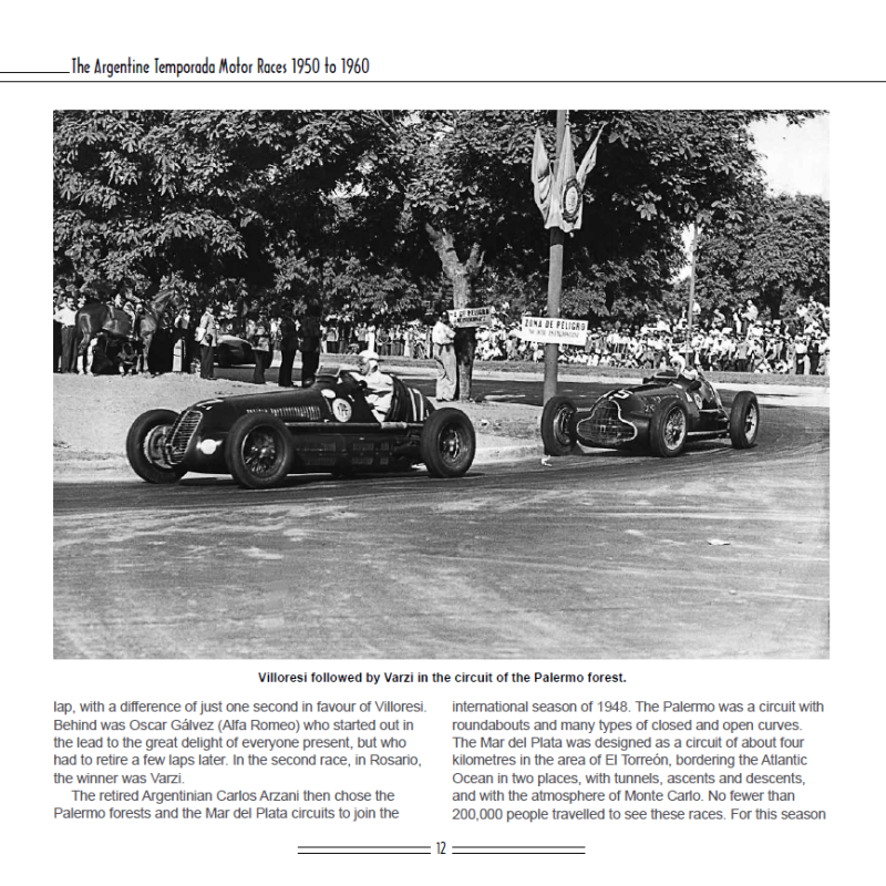The Argentine Temporada Motor Races 1950 to 1960 – in 220 contemporary photos