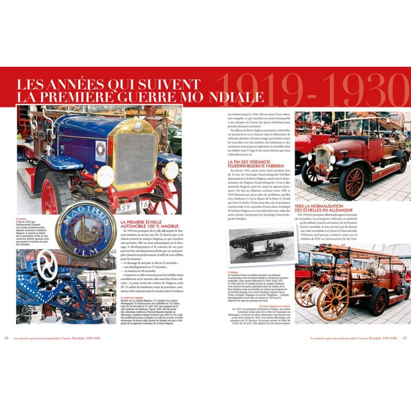 Magirus: les véhicules d'incendie