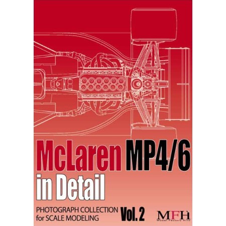 PHOTOGRAPH COLLECTION Vol.2 “McLaren MP4/6 in Detail”