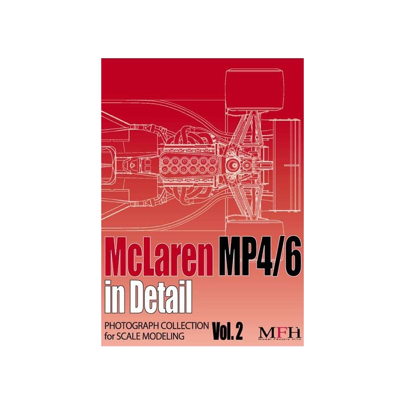 PHOTOGRAPH COLLECTION Vol.2 “McLaren MP4/6 in Detail”