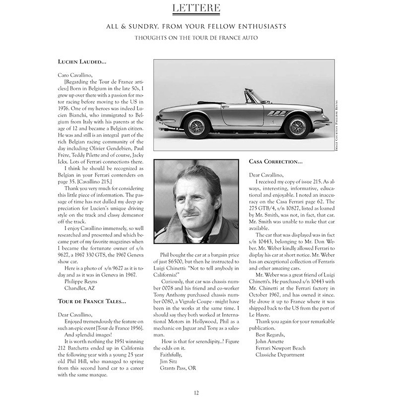 Cavallino, The Journal of Ferrari History N° 216 décembre 2016/janvier 2017