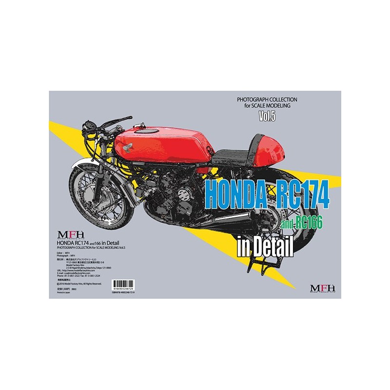 Photograph Collection Vol.5 HONDA RC174 and RC166 in Detail